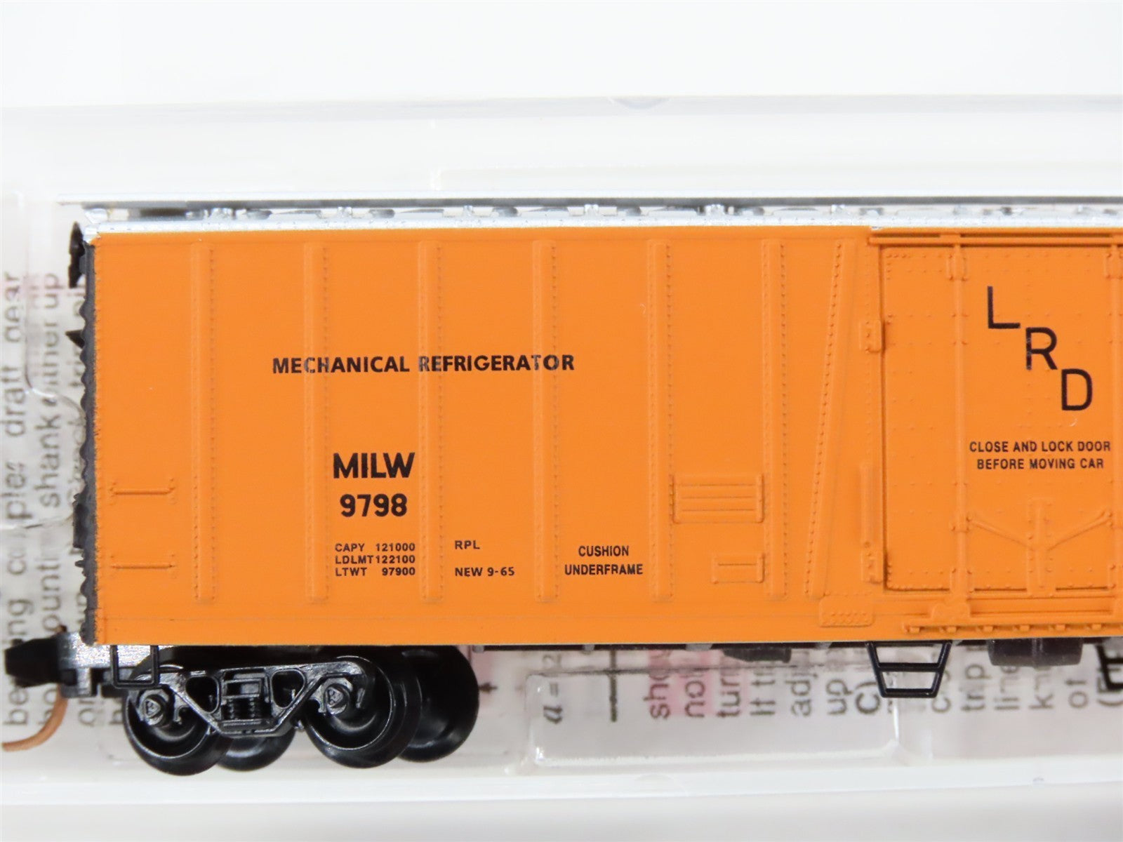 N Scale Micro-Trains MTL 70040 MILW Milwaukee Road Mechanical Reefer 9798