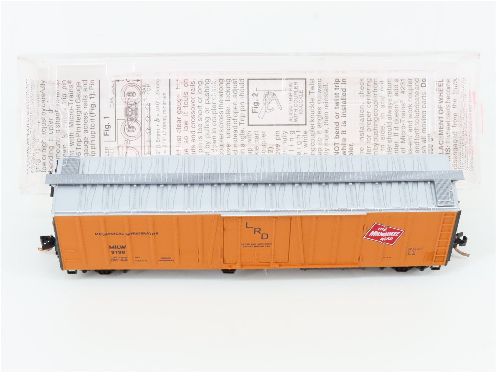 N Scale Micro-Trains MTL 70040 MILW Milwaukee Road Mechanical Reefer 9798
