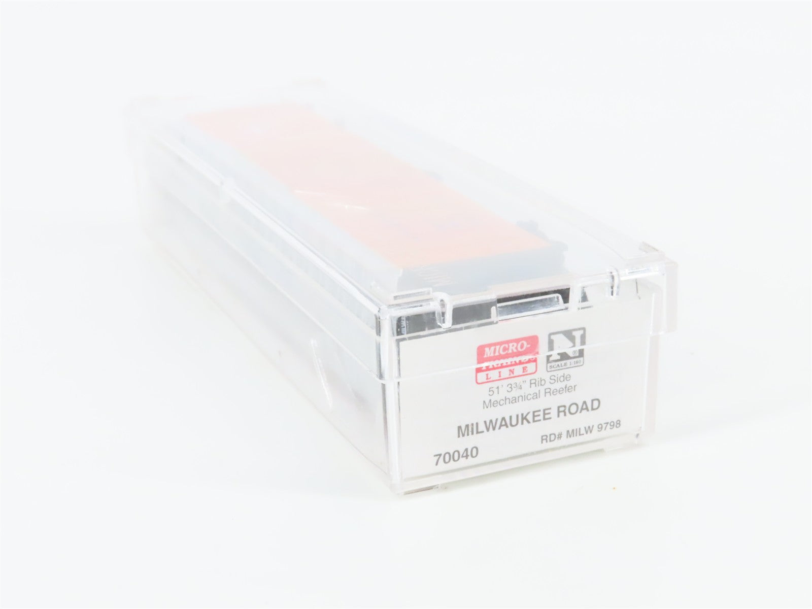 N Scale Micro-Trains MTL 70040 MILW Milwaukee Road Mechanical Reefer 9798