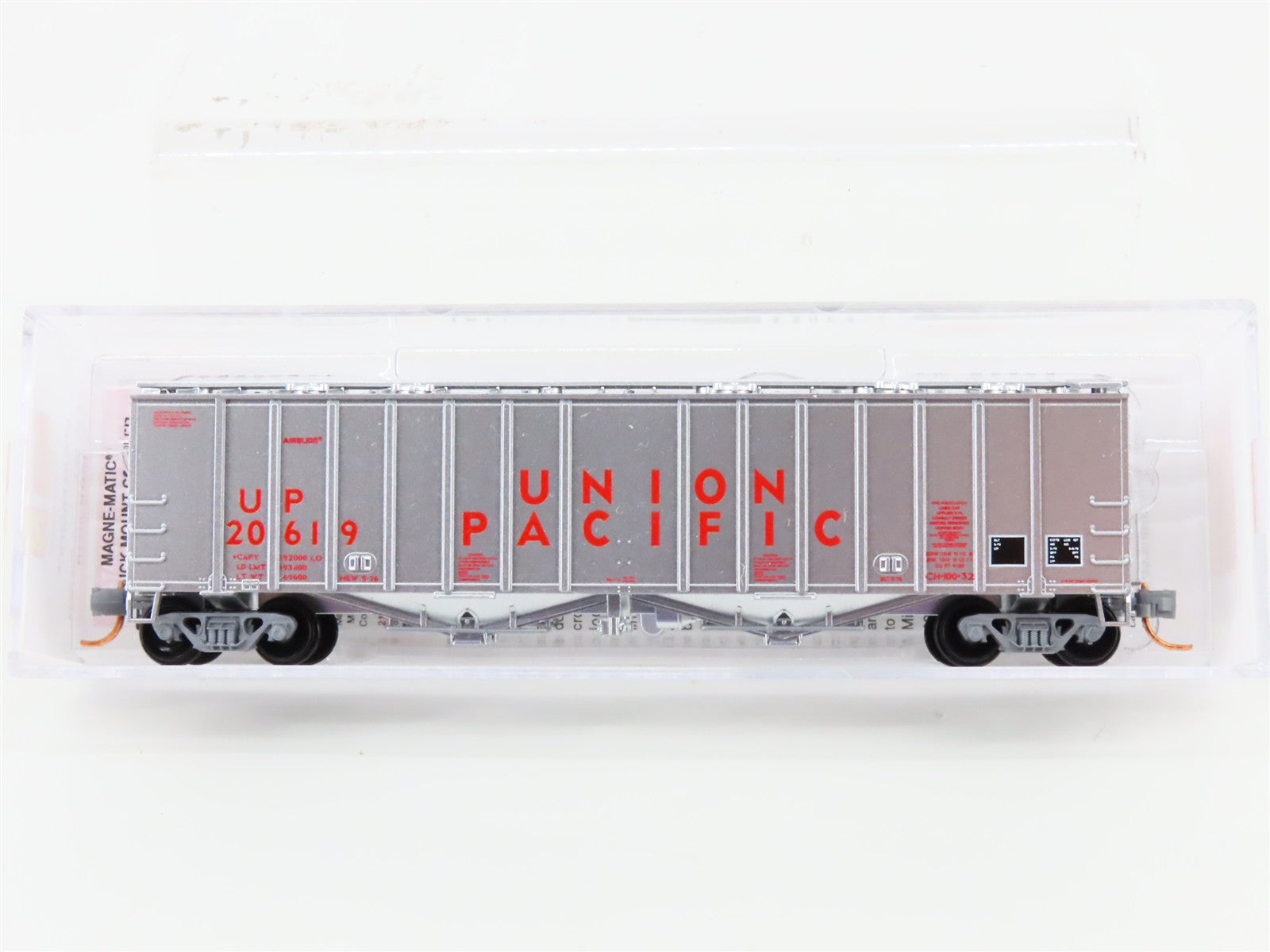 N Scale Micro-Trains MTL 09800051 UP Union Pacific 50' Airslide Hopper 20619
