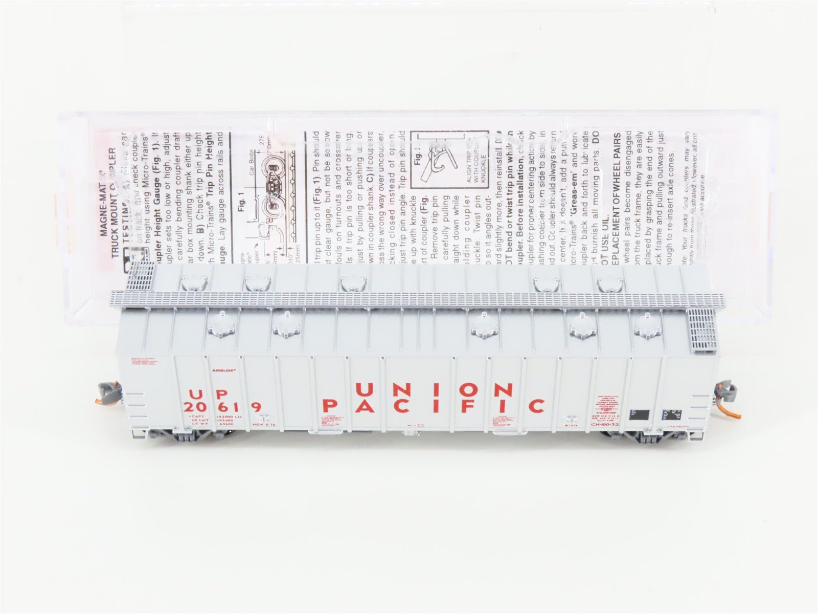 N Scale Micro-Trains MTL 09800051 UP Union Pacific 50' Airslide Hopper 20619
