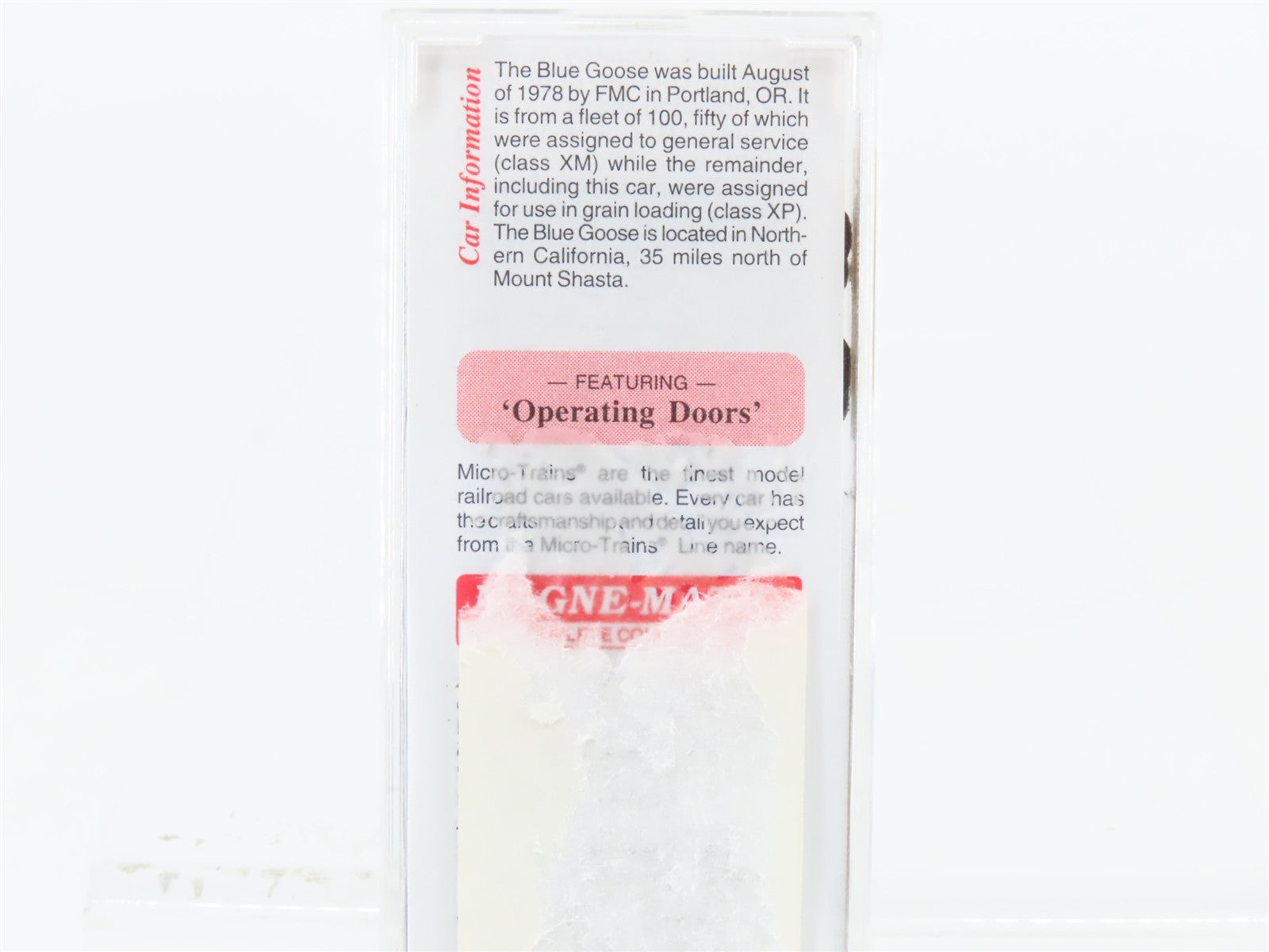 N Scale Micro-Trains MTL 30020 YW Yreka Western 