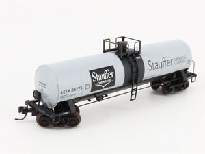 N Scale Atlas 40571 ACFX Stauffer Chemical 17,360 Gal. Tank Car 85275