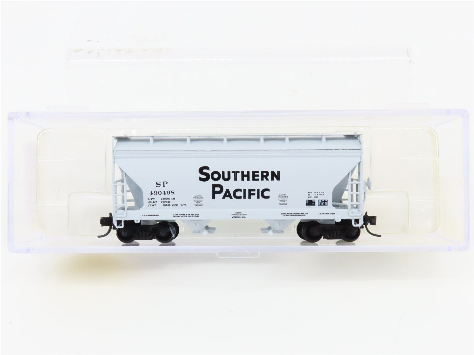 N Scale InterMountain 66511-06 SP Southern Pacific 2-Bay Hopper 490498