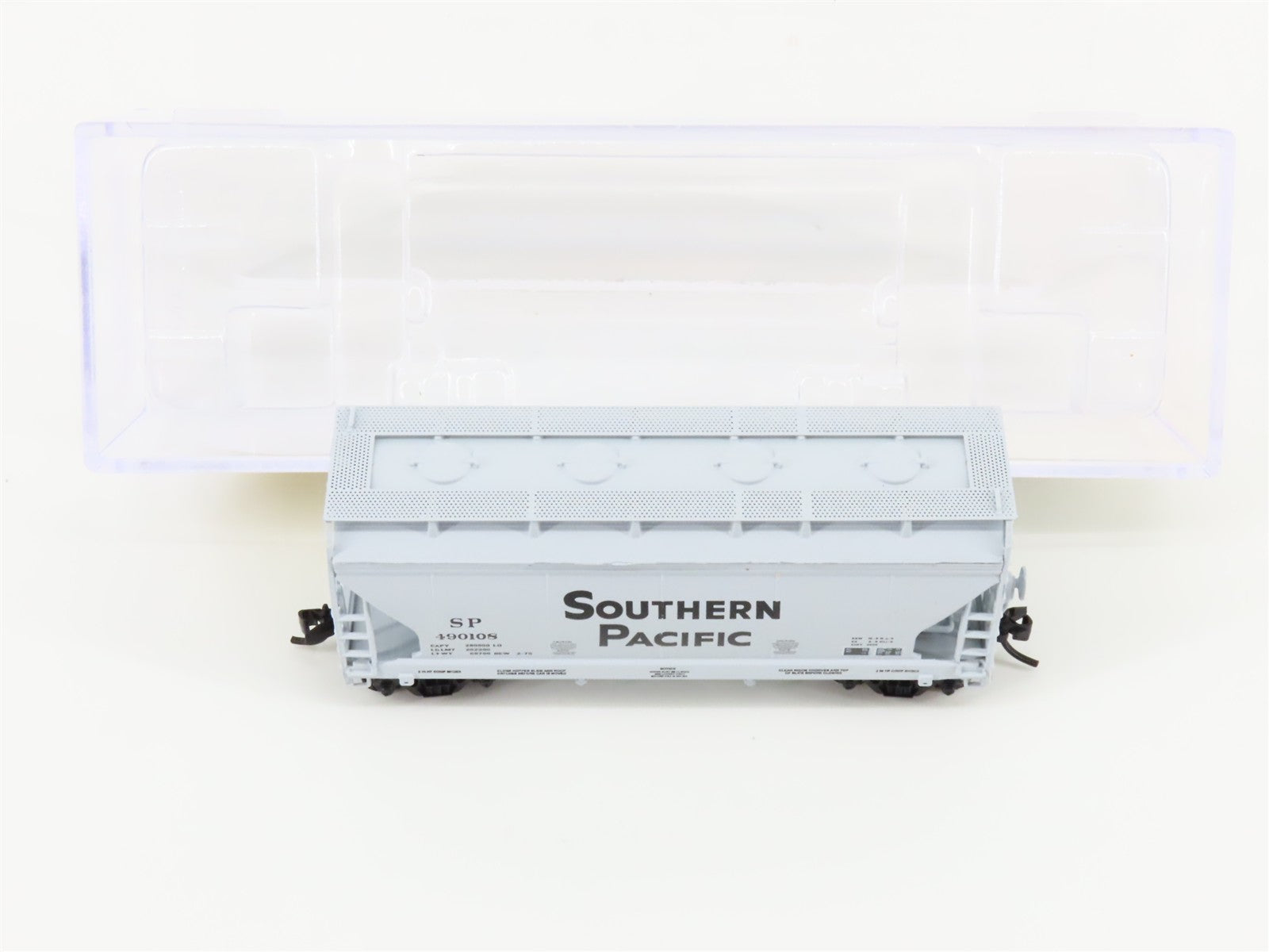 N Scale InterMountain 66511-01* SP Southern Pacific 2-Bay Hopper 490108