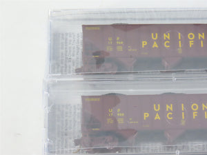 N Scale Micro-Trains MTL NSC 04-18 UP Union Pacific 3-Bay Hopper w/Load 4-Pack