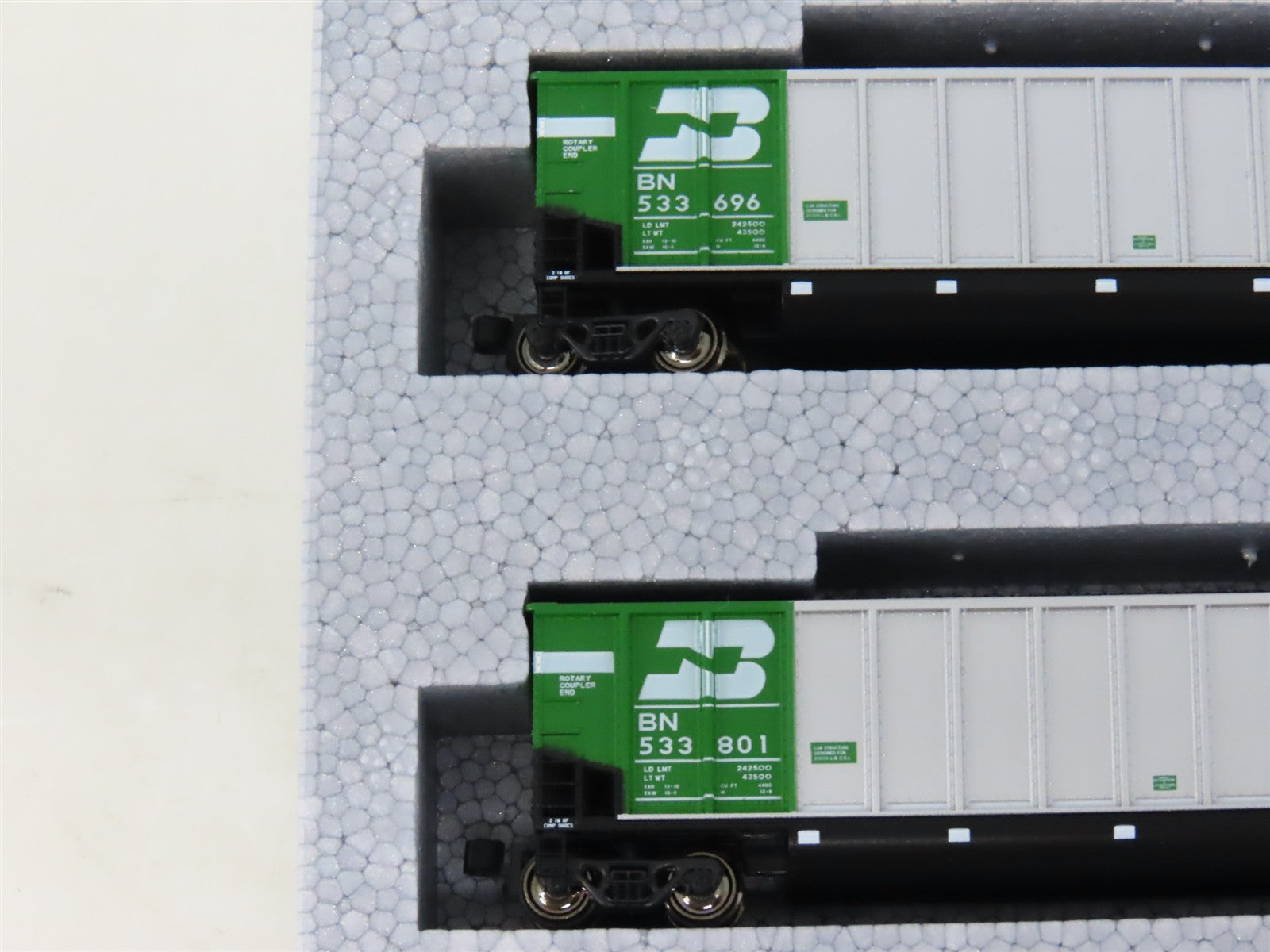 N Scale KATO 106-4606 BN Burlington Northern BethGon Coalporter 8-Car Set