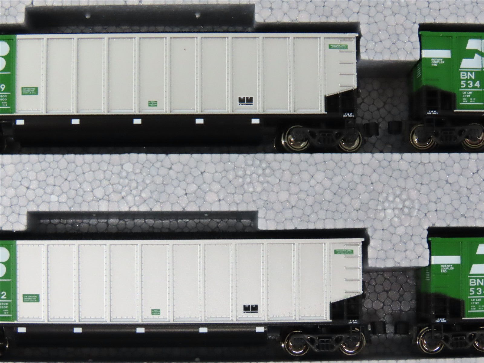 N Scale KATO 106-4606 BN Burlington Northern BethGon Coalporter 8-Car Set