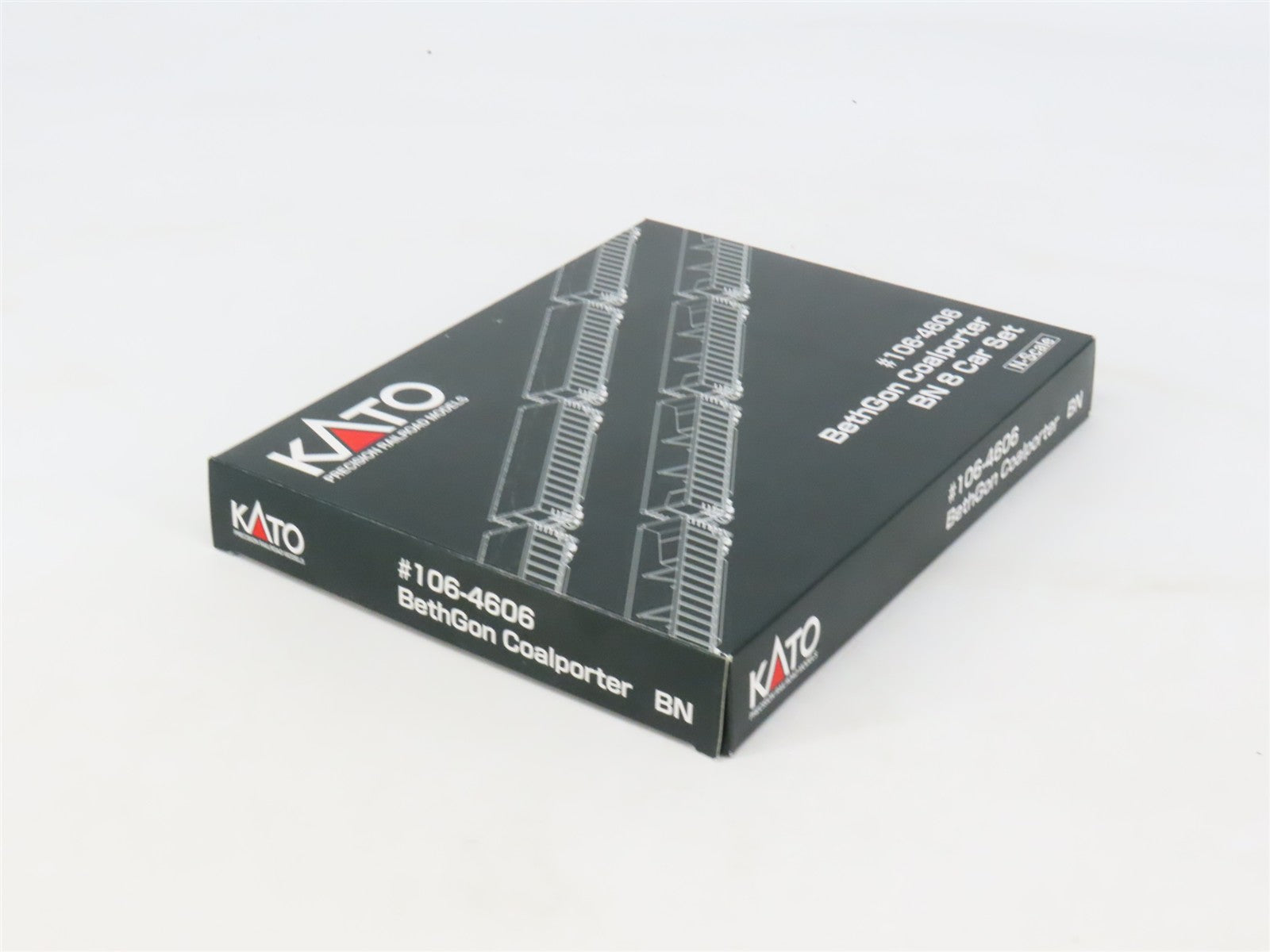 N Scale KATO 106-4606 BN Burlington Northern BethGon Coalporter 8-Car Set
