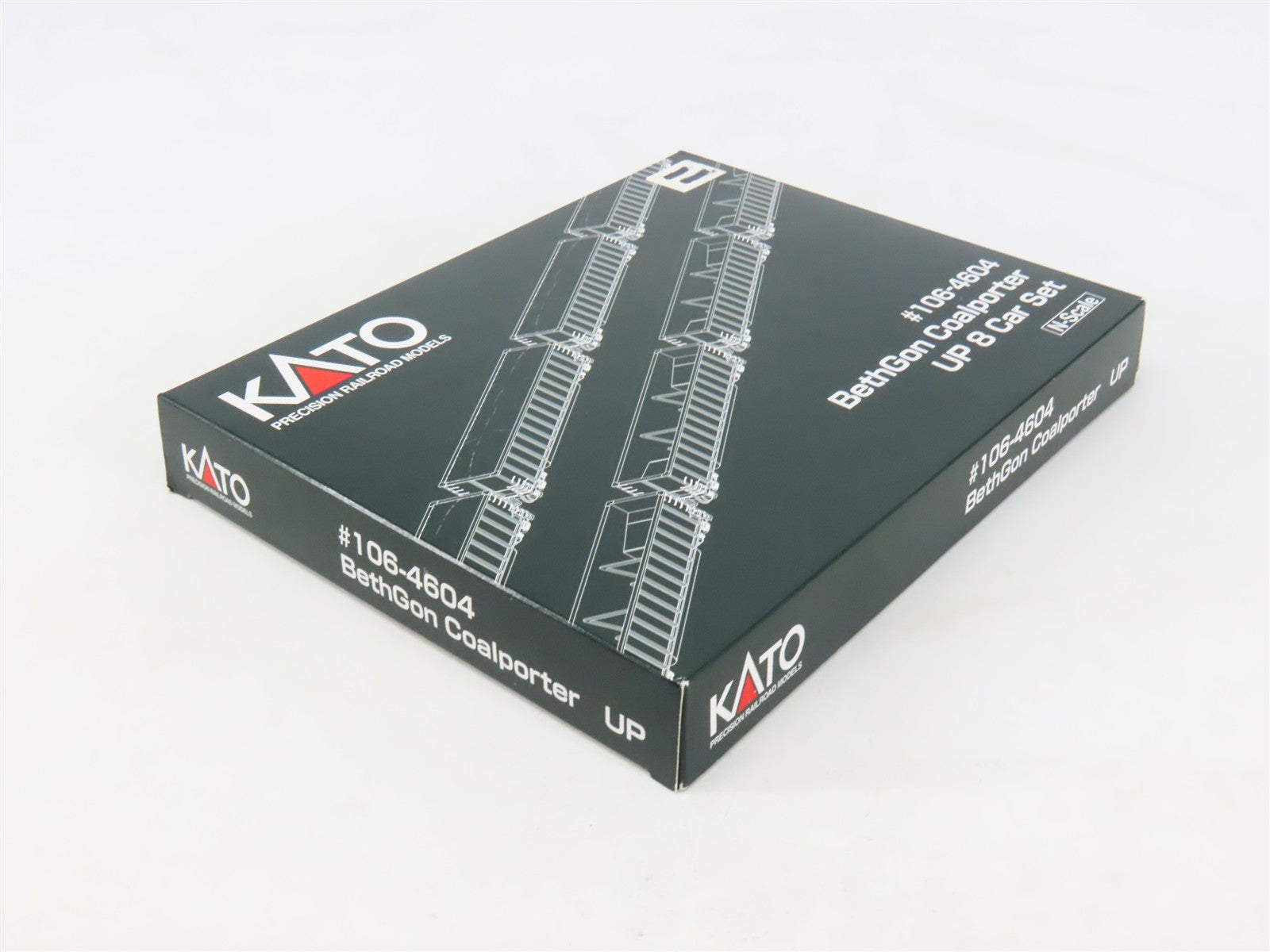 N Scale KATO 106-4604 UP Union Pacific BethGon Coalporter 8-Car Set