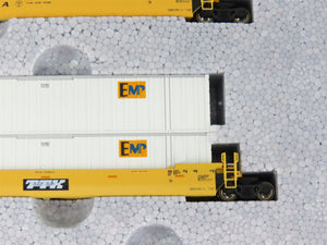 N Scale KATO 106-6116 #3 TTX Gunderon MAXI-IV Double Stack 3-Unit Car