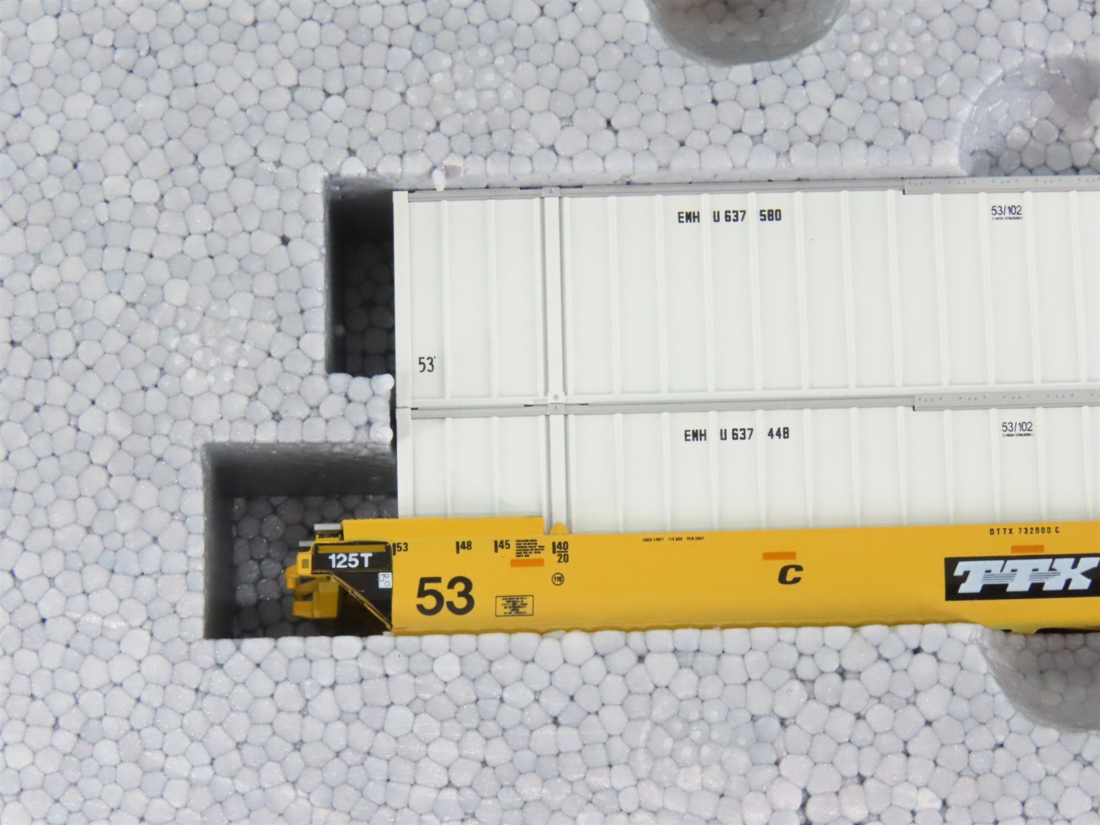 N Scale KATO 106-6116 #3 TTX Gunderon MAXI-IV Double Stack 3-Unit Car