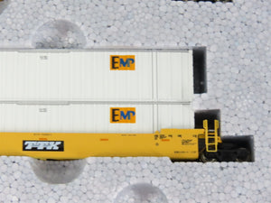 N Scale KATO 106-6116 #3 TTX Gunderon MAXI-IV Double Stack 3-Unit Car
