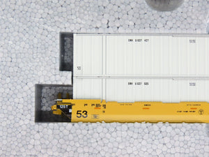 N Scale KATO 106-6116 #3 TTX Gunderon MAXI-IV Double Stack 3-Unit Car