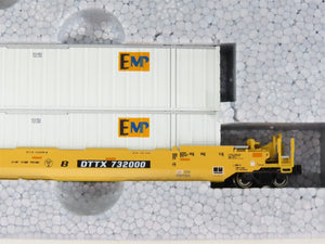 N Scale KATO 106-6116 #3 TTX Gunderon MAXI-IV Double Stack 3-Unit Car