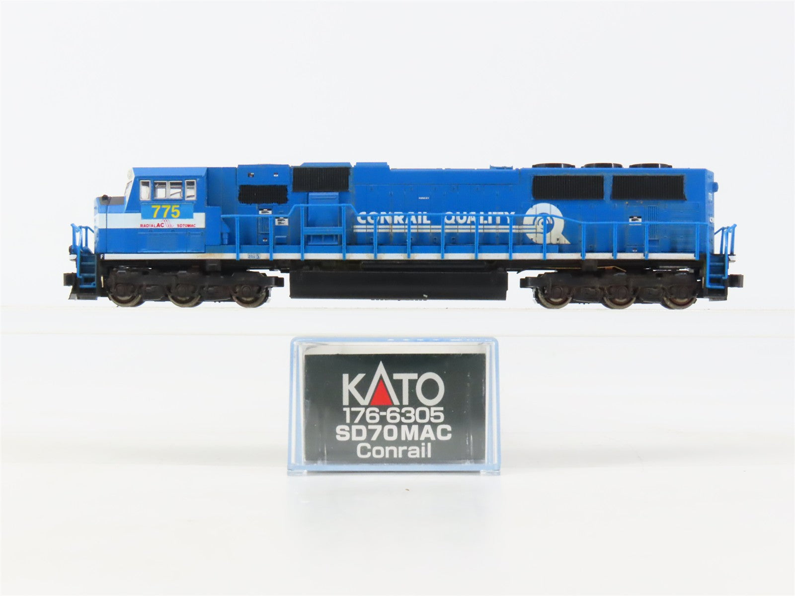N Scale Kato 176-6305 CR Conrail "CSX Patch" SD70MAC Diesel Loco #775 CUSTOM