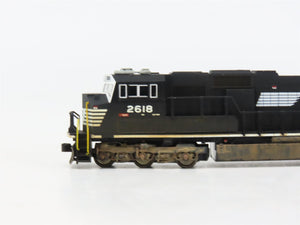 N Scale Kato 176-8603 NS Norfolk Southern SD70M Diesel Loco #2618 Weathered