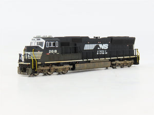 N Scale Kato 176-8603 NS Norfolk Southern SD70M Diesel Loco #2618 Weathered