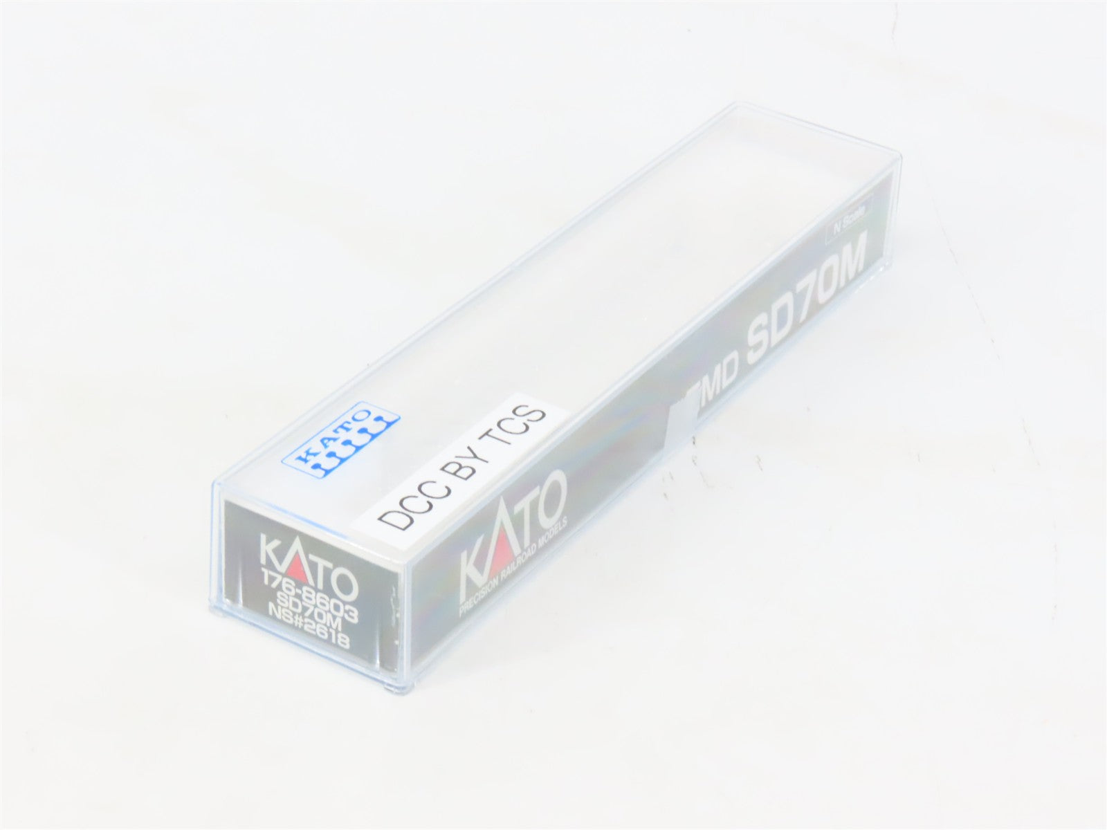 N Scale Kato 176-8603 NS Norfolk Southern SD70M Diesel Loco #2618 Weathered