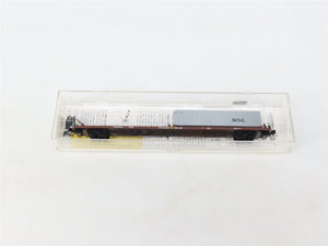 N Scale Micro-Trains MTL 72223 TTAX Trailer Train 89' Flatcar #972210 wContainer