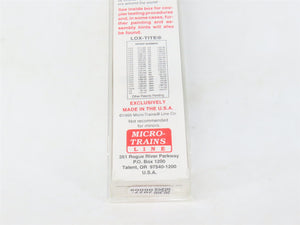 N Scale Micro-Trains MTL 53020 TTZX Trailer Train 60' Centerbeam Flatcar #86090