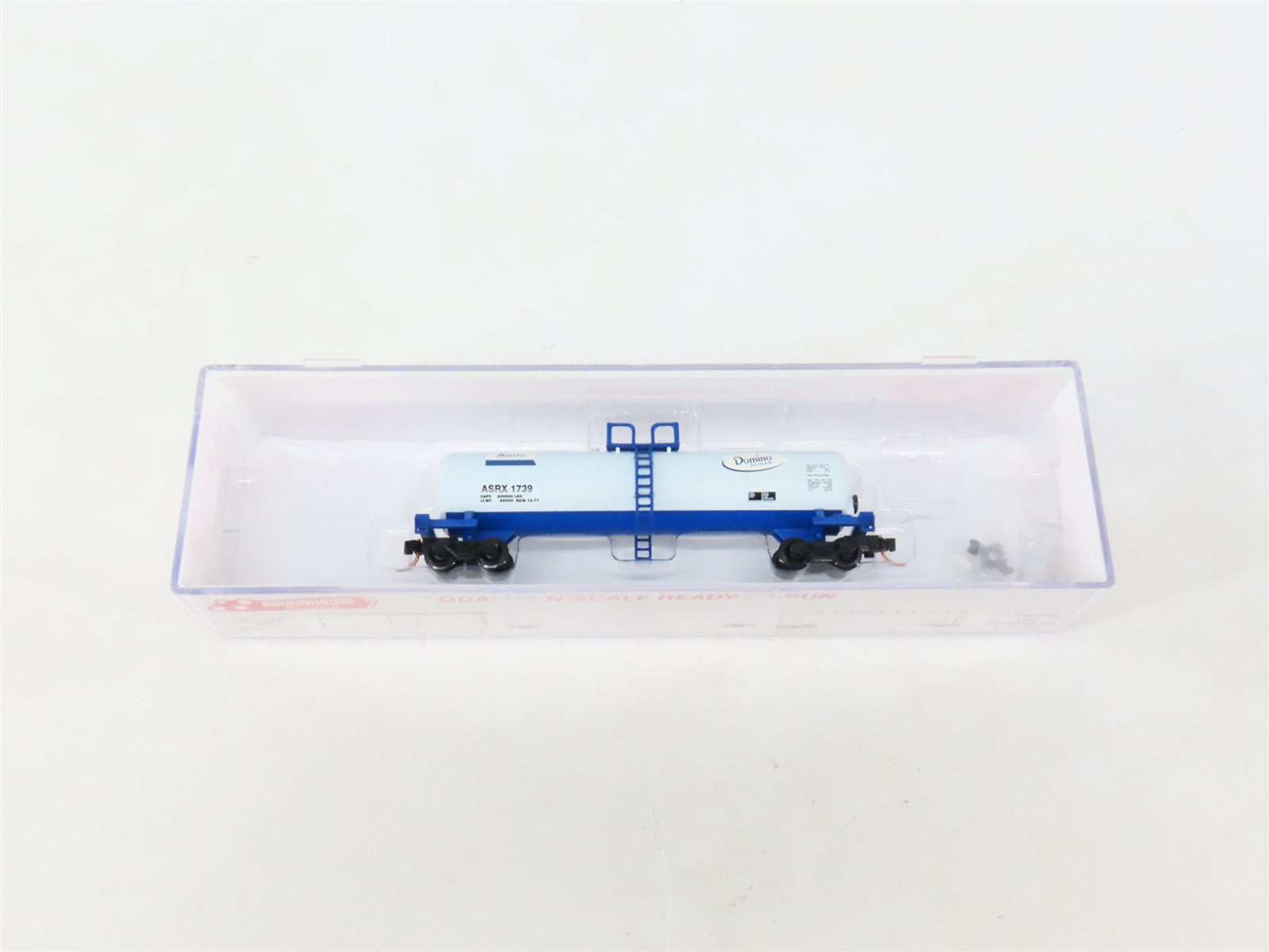 N Scale Roundhouse 8380 ASRX Domino Sugar 50' Modern Tankcar #1739