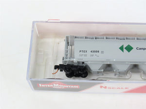 N Scale Intermountain 65214-13 PTEX Canpotex Cylindrical Hopper #43508