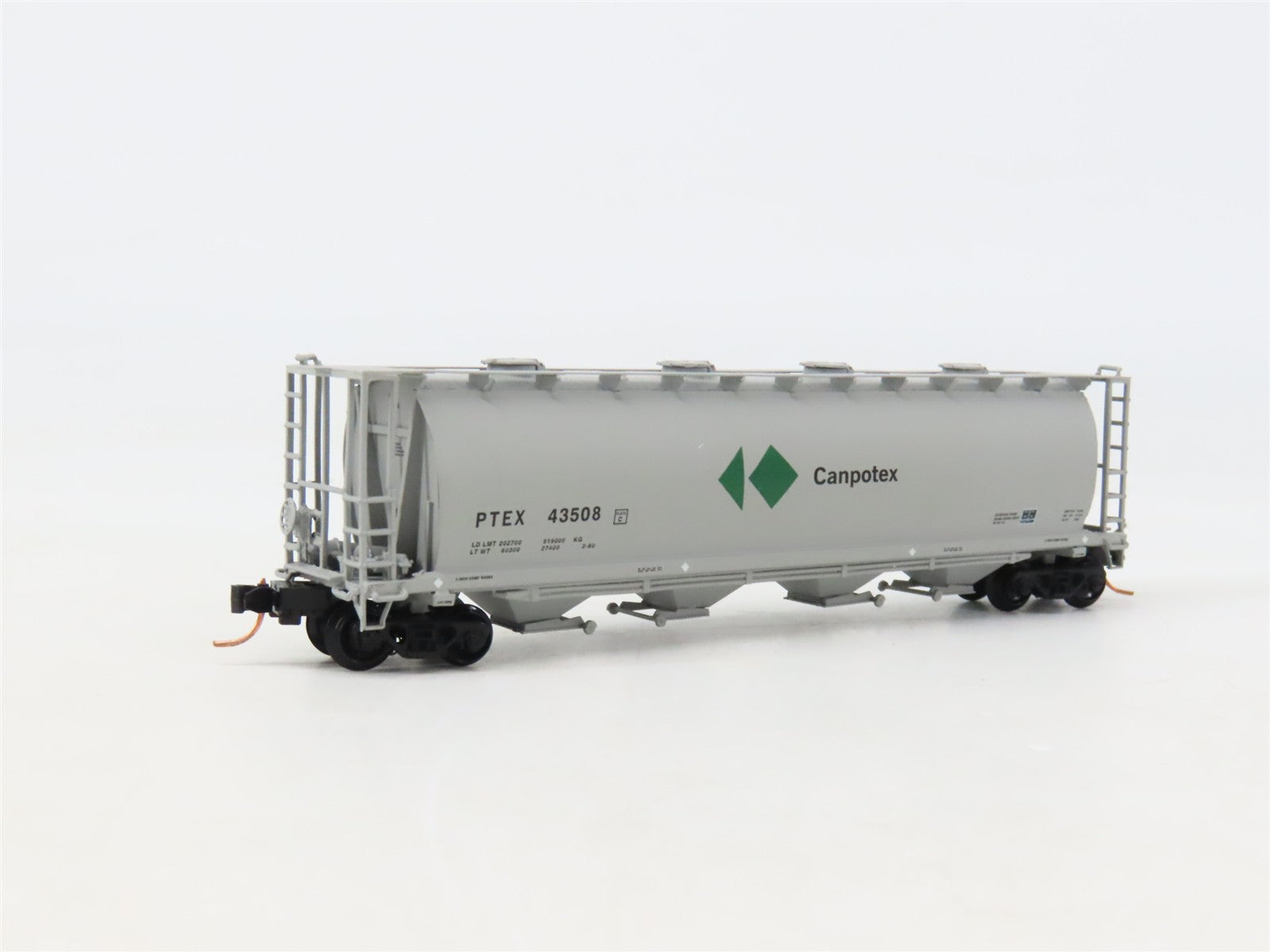 N Scale Intermountain 65214-13 PTEX Canpotex Cylindrical Hopper #43508