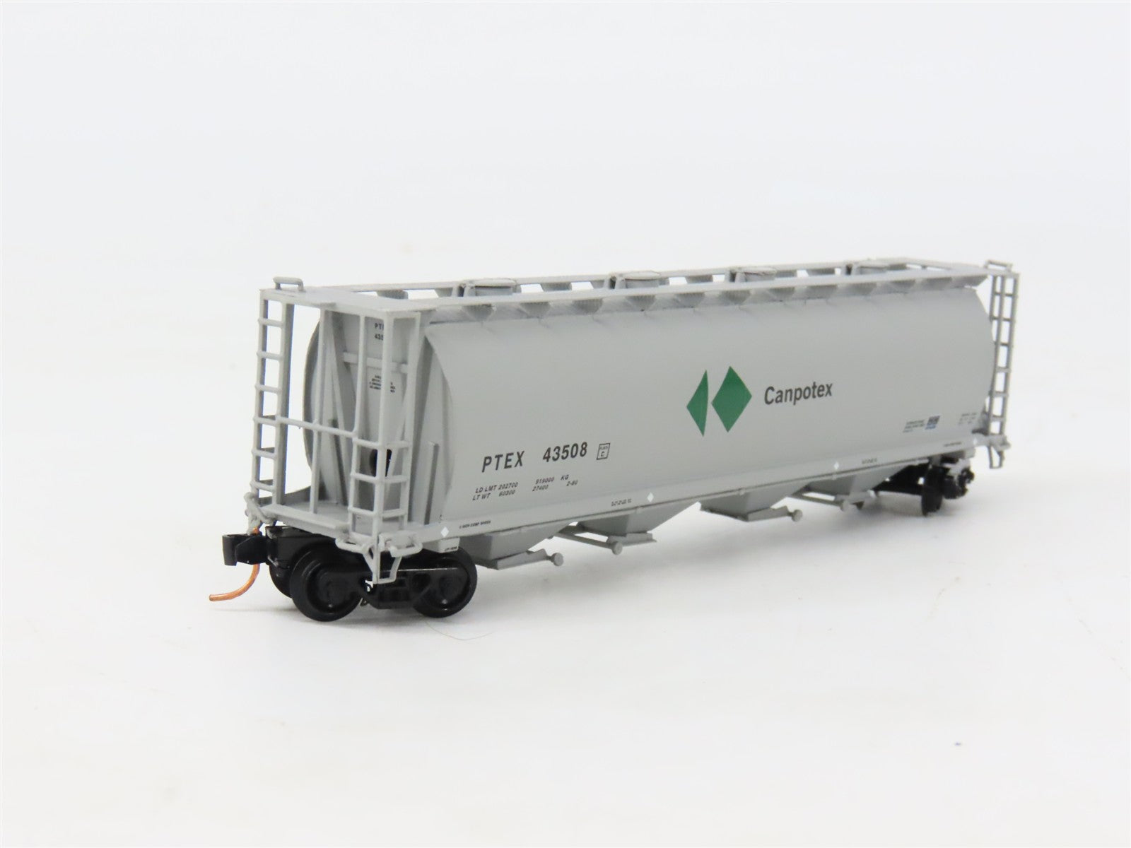 N Scale Intermountain 65214-13 PTEX Canpotex Cylindrical Hopper #43508
