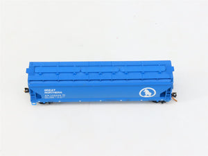 N Scale Micro-Trains MTL 09400260 GN Big Sky Blue 3-Bay Covered Hopper #170039