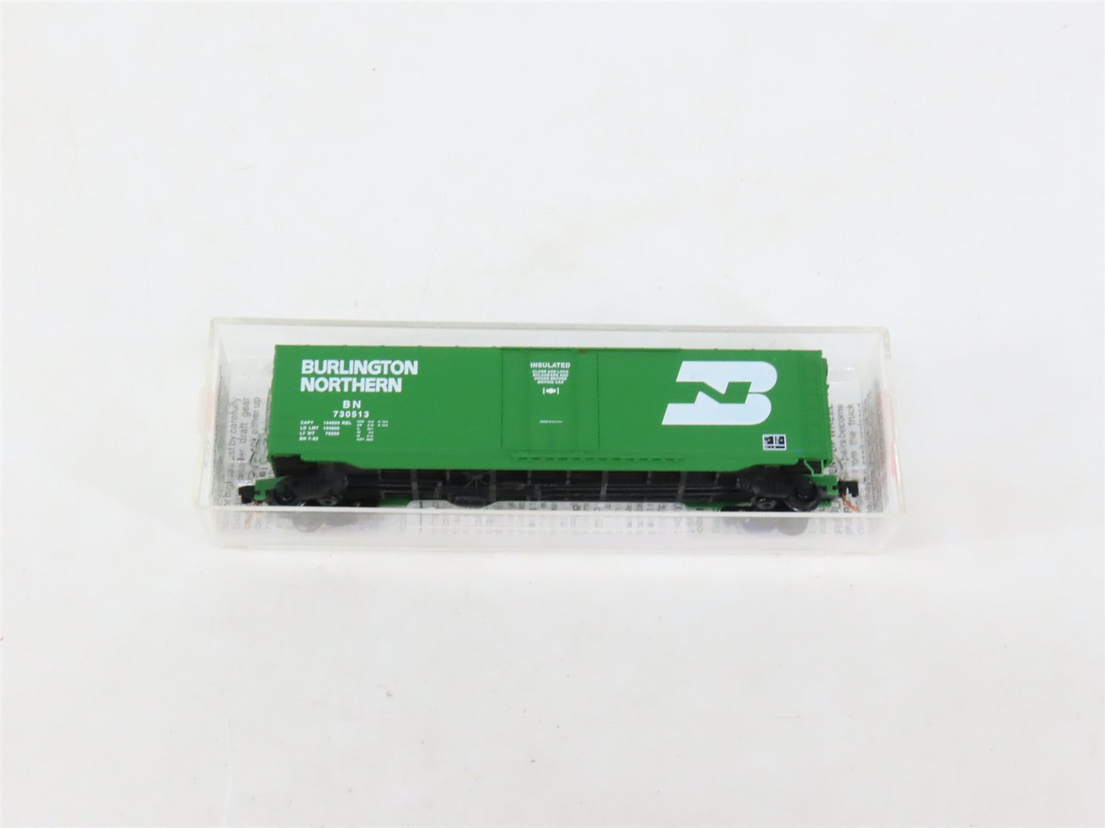 N Scale Micro-Trains MTL 38200 BN Burlington Northern 50' Boxcar #730513