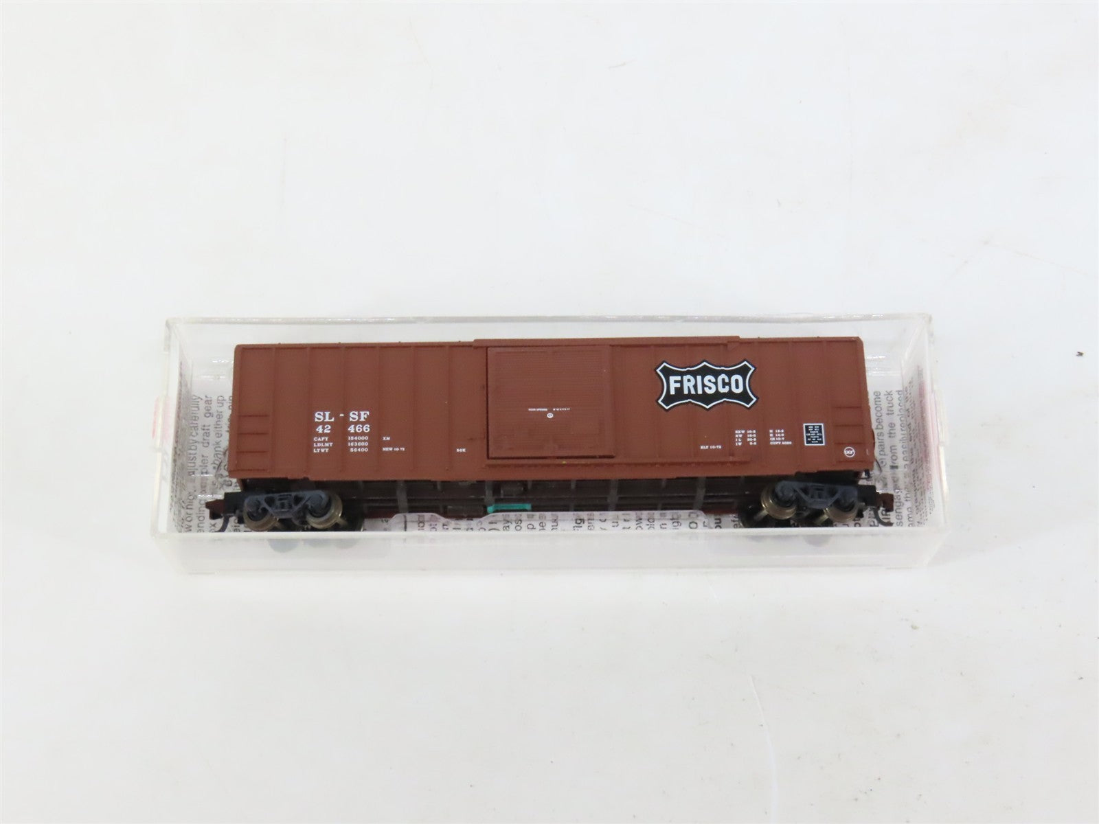 N Scale Micro-Trains MTL 25270 SLSF Frisco 50' Single Door Box Car #42466