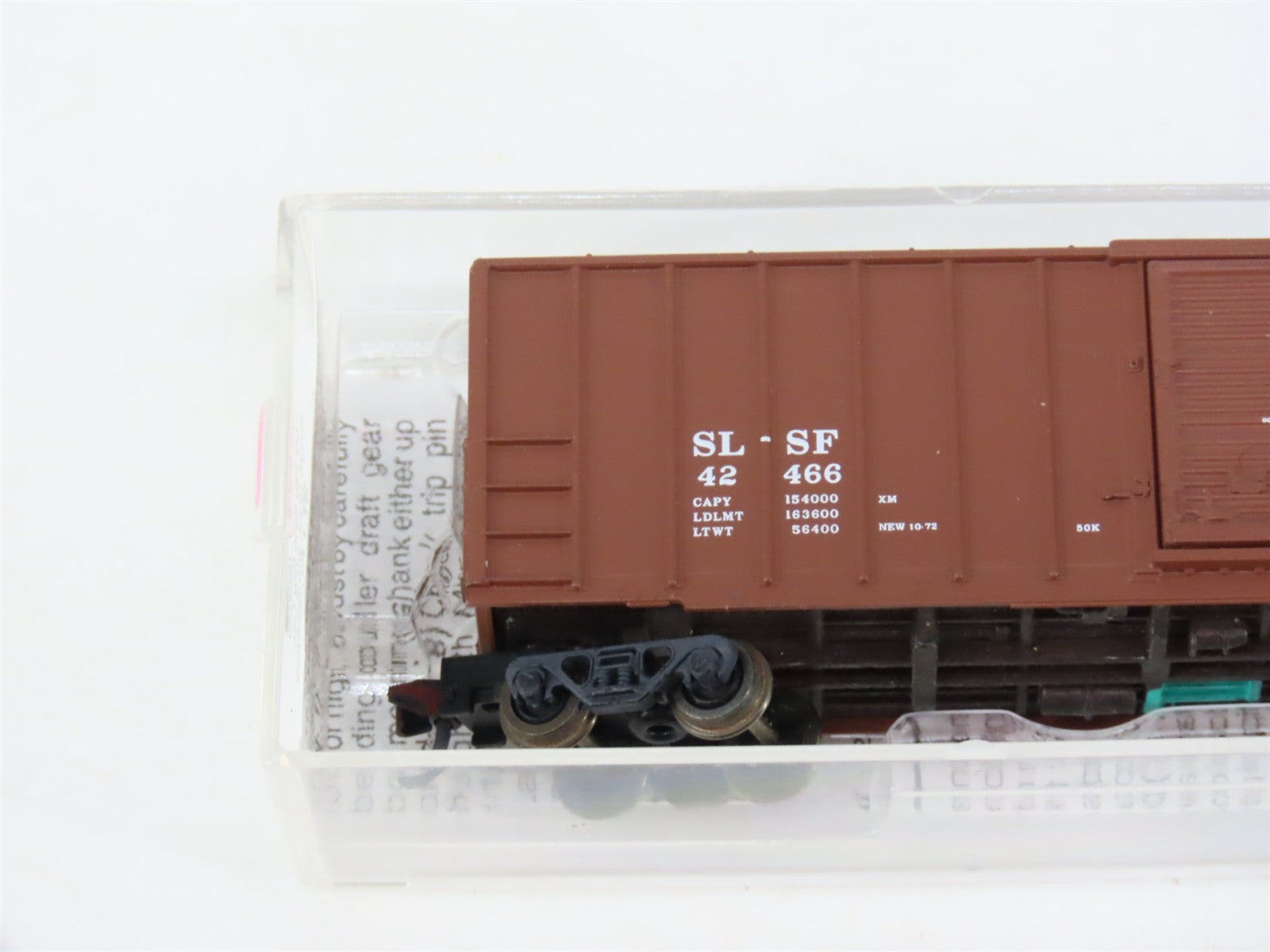 N Scale Micro-Trains MTL 25270 SLSF Frisco 50' Single Door Box Car #42466