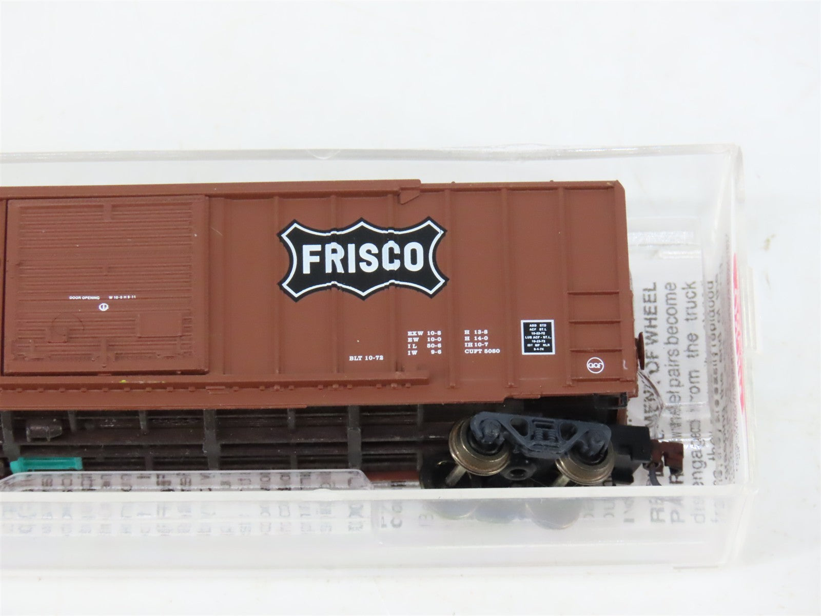N Scale Micro-Trains MTL 25270 SLSF Frisco 50' Single Door Box Car #42466
