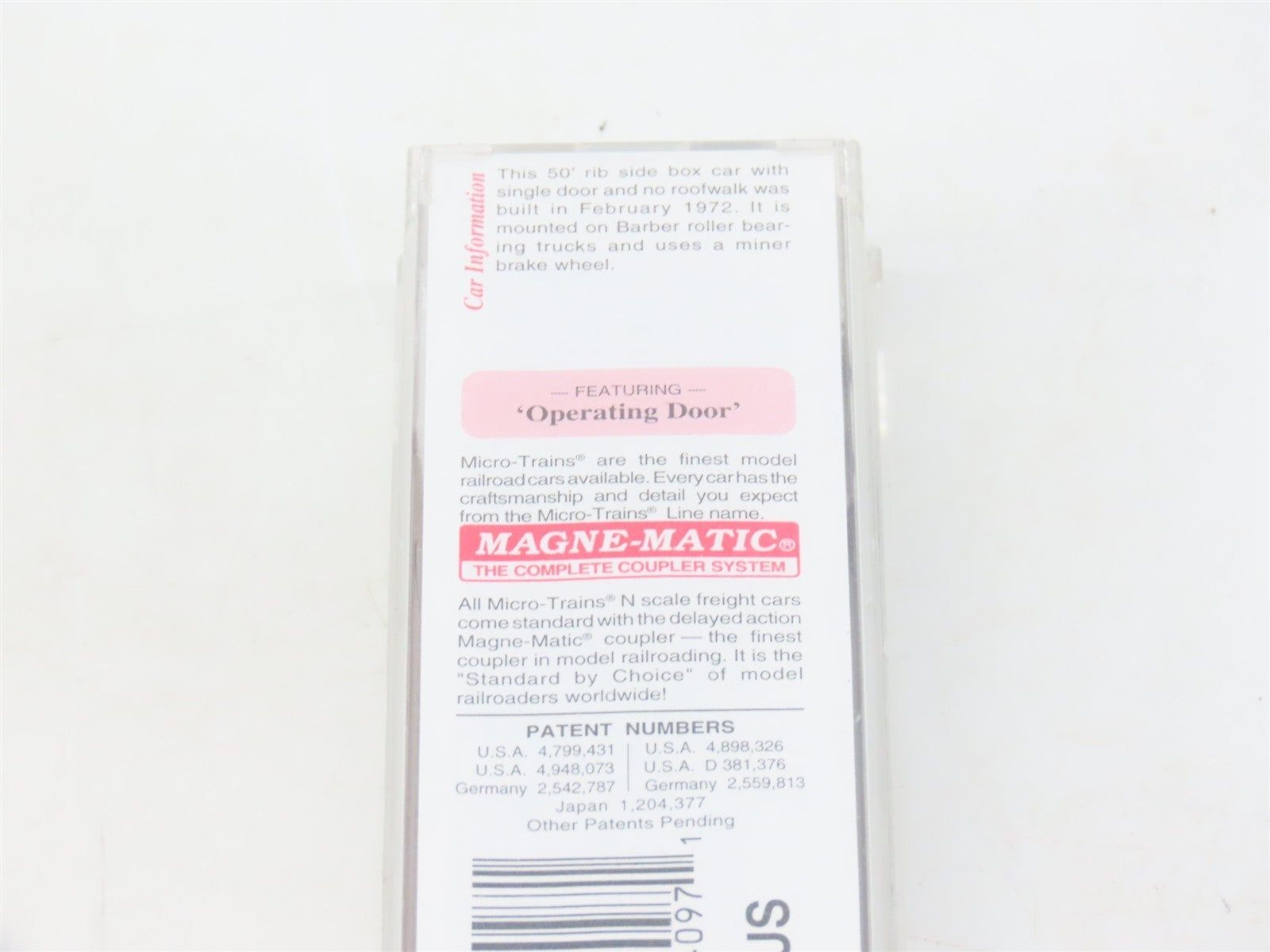 N Scale Micro-Trains MTL 25270 SLSF Frisco 50' Single Door Box Car #42466