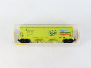 N Scale Micro-Trains MTL 94070 BLMR Grain Train 3-Bay Covered Hopper #1025