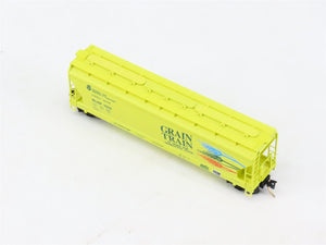 N Scale Micro-Trains MTL 94070 BLMR Grain Train 3-Bay Covered Hopper #1025
