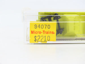 N Scale Micro-Trains MTL 94070 BLMR Grain Train 3-Bay Covered Hopper #1025
