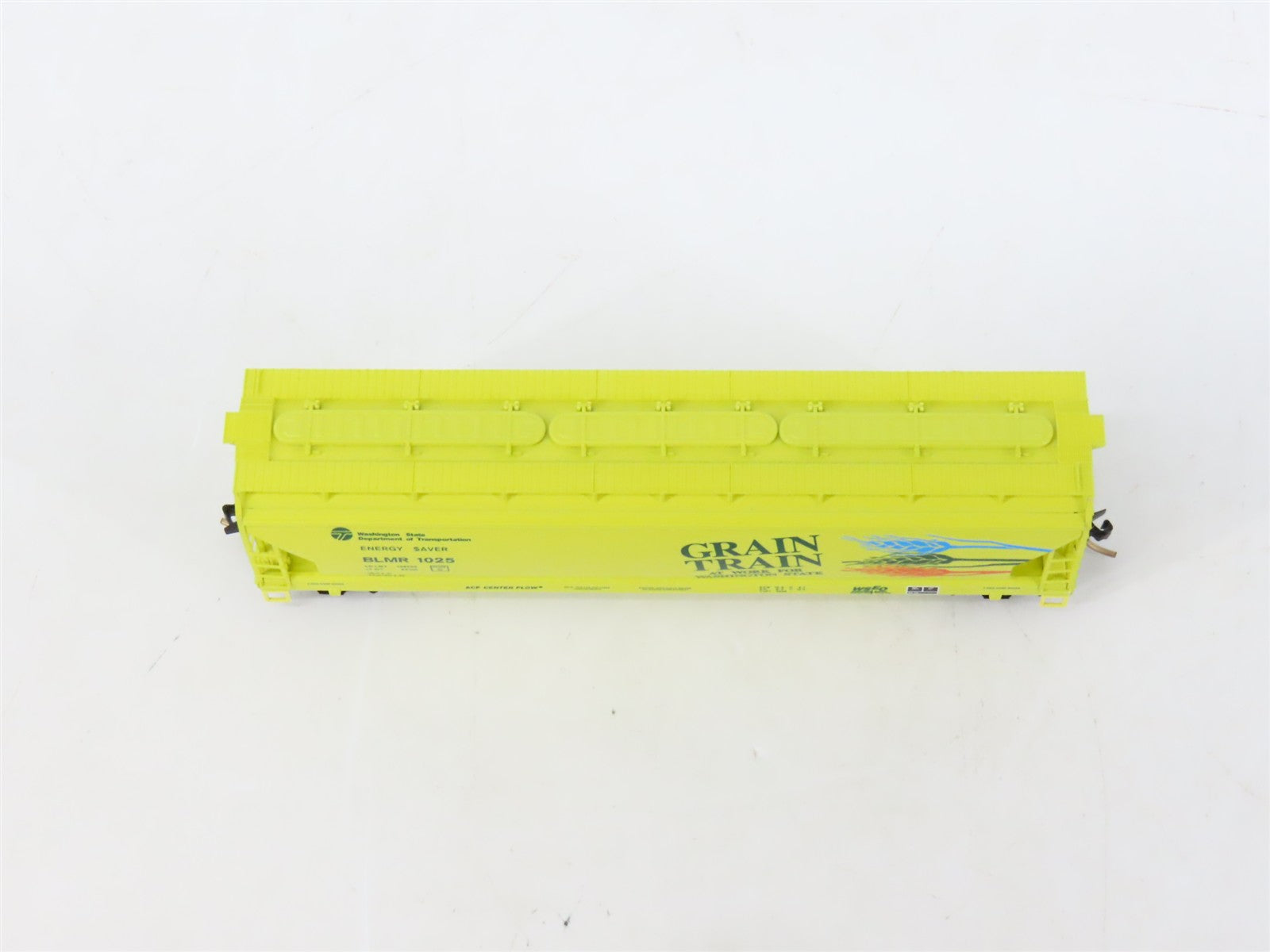 N Scale Micro-Trains MTL 94070 BLMR Grain Train 3-Bay Covered Hopper #1025