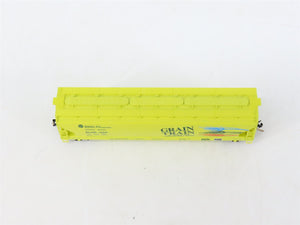N Scale Micro-Trains MTL 94070 BLMR Grain Train 3-Bay Covered Hopper #1025