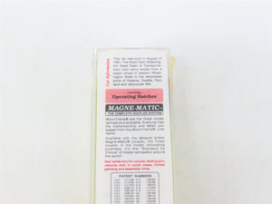 N Scale Micro-Trains MTL 94070 BLMR Grain Train 3-Bay Covered Hopper #1025