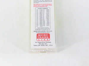 N Scale Micro-Trains MTL 94070 BLMR Grain Train 3-Bay Covered Hopper #1025