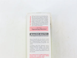 N Scale Micro-Trains MTL 94070 BLMR Grain Train 3-Bay Covered Hopper #2004