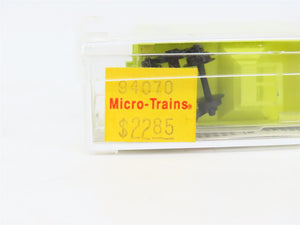 N Scale Micro-Trains MTL 94070 BLMR Grain Train 3-Bay Covered Hopper #2004