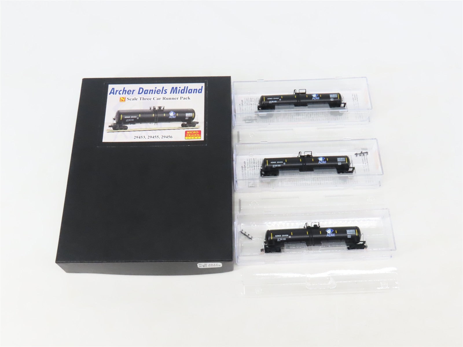 N Scale Micro-Trains MTL 99300137 ADMX 56' General Tankcar 3-Car Runner Pack