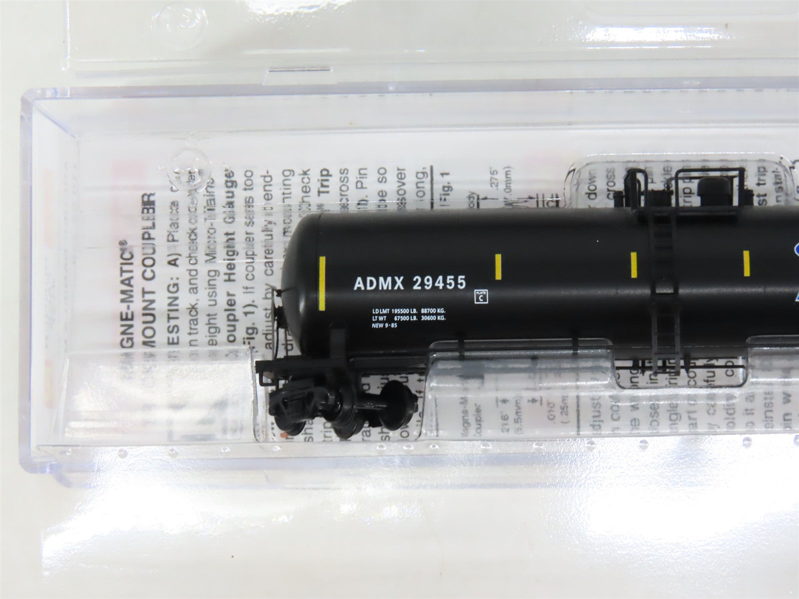 N Scale Micro-Trains MTL 99300137 ADMX 56' General Tankcar 3-Car Runner Pack