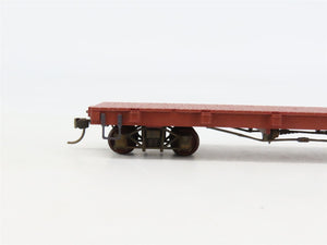 On30 Scale Bachmann 27399 Unlettered Flatcar Weathered