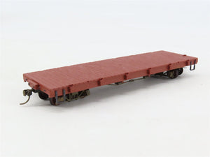 On30 Scale Bachmann 27399 Unlettered Flatcar Weathered