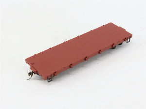 On30 Scale Bachmann 27399 Unlettered Flatcar Weathered