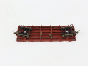 On30 Scale Bachmann 27399 Unlettered Flatcar Weathered